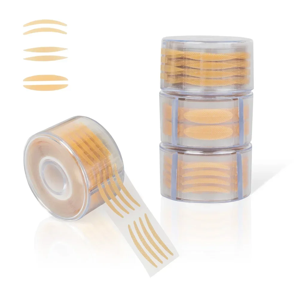 

600 шт. полоски для подтяжки глаз, двойная лента для век, прозрачная полоска для век, большие глаза, невидимая двойная складная наклейка для век, инструменты для макияжа