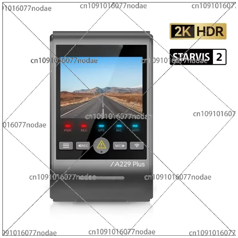 VIOFO-Enregistreur vidéo de voiture, A229 PLUS, DVR 2K HDR, 5GHZ, WAP, FI, GPS, commande vocale, tableau de bord avec STARVIS 2 GENSOR, vision nocturne VIOFO-Enregistreur vidéo de voiture, A229 PLUS, DVR 2K HDR, 5GHZ, WAP, FI, GPS, commande vocale, tableau de bord avec STARVIS 2 GENSOR, vision nocturne