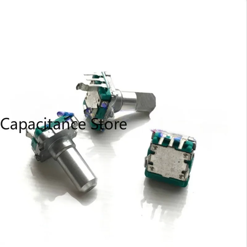 5PCS EC11 rotary encoder without switch, smooth and light touch, 20 pulse 15mm