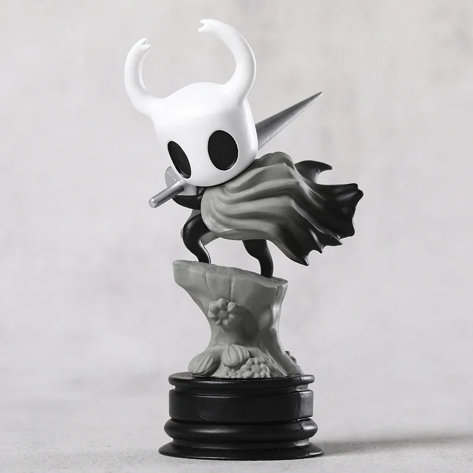 Hollow Knight -10CM Little Knight Model Anime Buatan Tangan, Aksesori Game, Sasis, Buatan Tangan, Patung