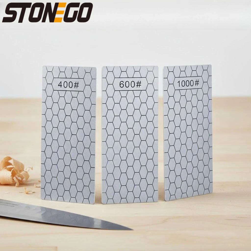

DIAMOND KNIFE SHARPENER STONE KITCHEN TOOLS 400 600 1000 GRIT HONEYCOMB GRINDING SHARPENING TOOL FOR CHEF KNIVES SCISSORS