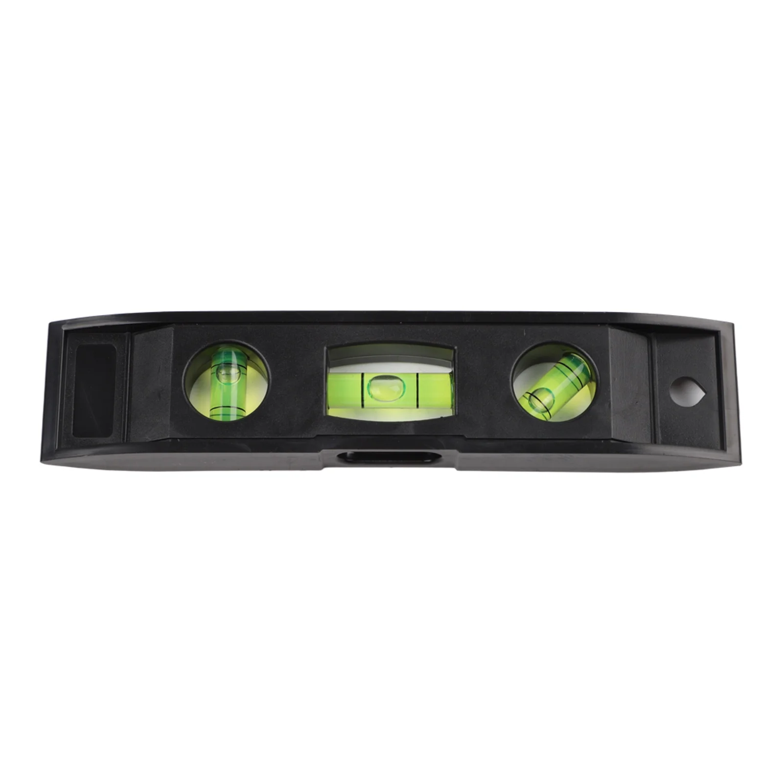 6 Inch Black ABS For Spirit Level For Torpedo Pocket Bubble Vial High Precision Measuring Tool For Brick Masonry Construction