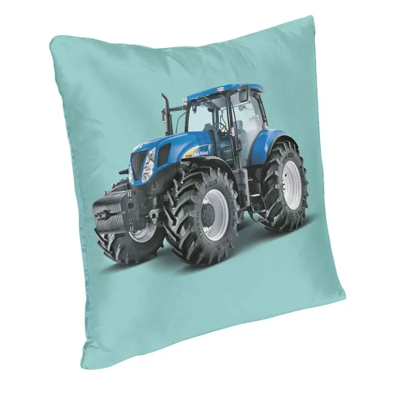 Hot Sale Tractor Throw Pillow Cover Home Decor Polyester 3D Printing Cushion Cover For Sofa Chair Pillowcase Double-sided