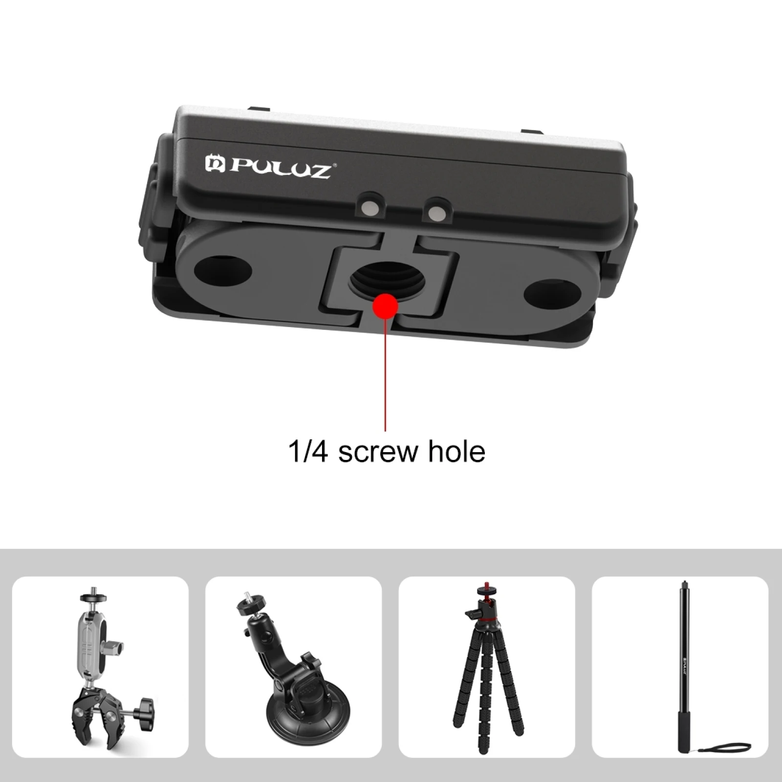 For Insta360 Ace / Ace Pro / X4 PULUZ Magnetic Quick Release Base Mount