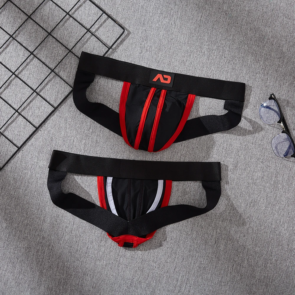 New Men\'s Milk Thong Silk Mesh Stitch G-string Pants Low Rise Underwear Independent Bag Elastic Fashion Trend  Underpants