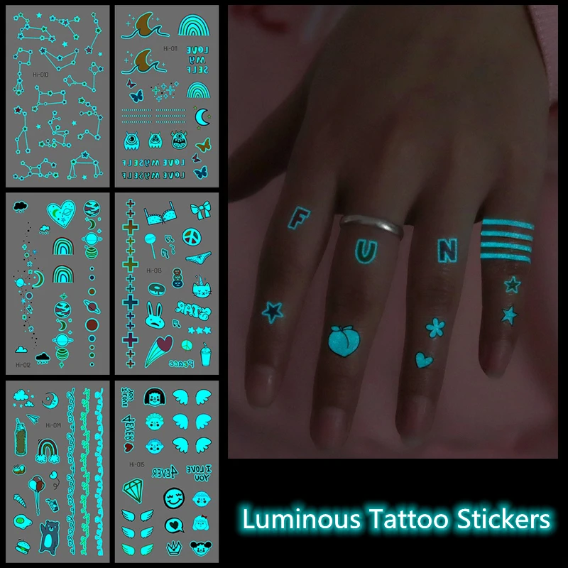 Индивидуальная-линия-светящиеся-временные-татуировки-наклейки-водонепроницаемые-поддельные-татуировки-на-палец-детская-женская-косметика-праздничные-аксессуары