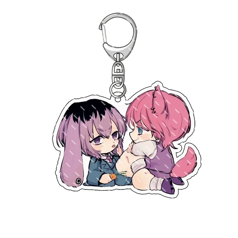 Anime Figure Tokyo Revengers Acrylic Keychain Haitani Original Manjiro Baji Keisuke Draken Cosplay Cute Keyring Fans Gifts New