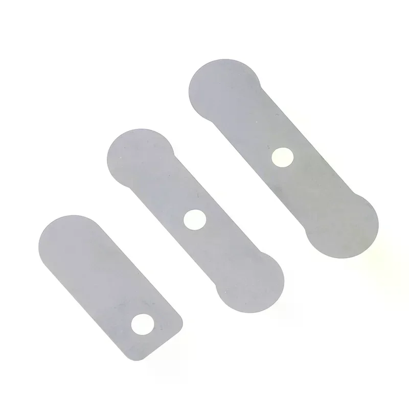 For 10pcs Air Compressor Valve Plates Aluminum Sheet Silver Silent Oil Free Machine Plate High Quality Material