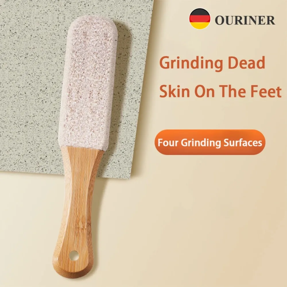 1Pc Four Sided Grinder Convenient Washable Dead Skin Callus Remover Rubbing Foot Board Foot File Foot Care Tool