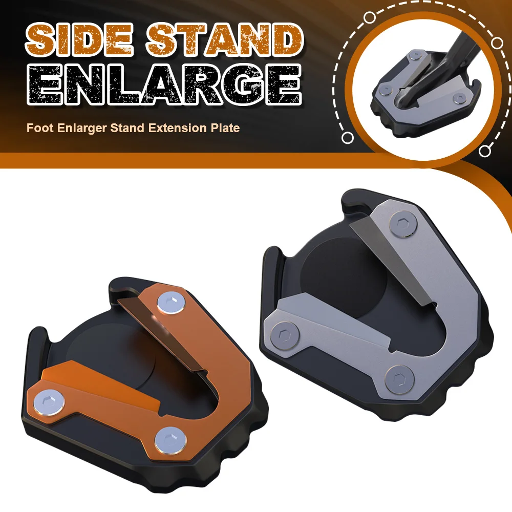 

FOR KTM 1290 Super Adventure S 2021-2023 Super 1290Adv Motorcycle Accessories Side Stand Enlarger Kickstand Enlarge Plate Pad