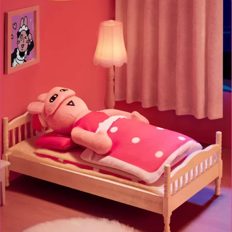 One To X Pink Rabbit Super Spirit Week Ootd Series Plush Blind Box Cute Fury Pendant Exquisite Ornament Surprise Mysterybox Gift