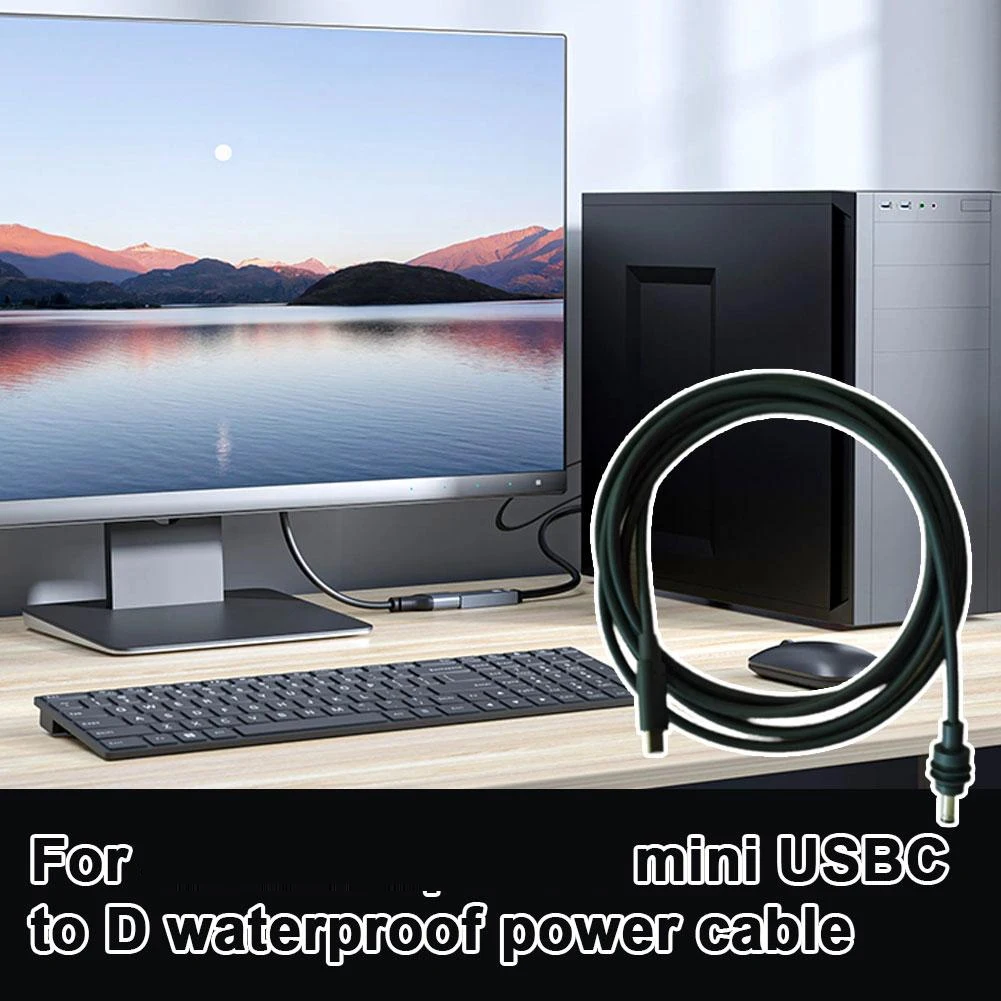 Кабель маршрутизатора для кабеля Space-X Mini USBC-D, 10-метровый водонепроницаемый кабель MINI Type-C с защитой от перегрузки и короткого замыкания
