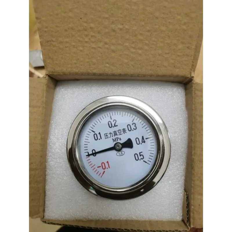 Vertical Bench Pressure Vacuum Gauge with Safety Valve, Multiple Models Available