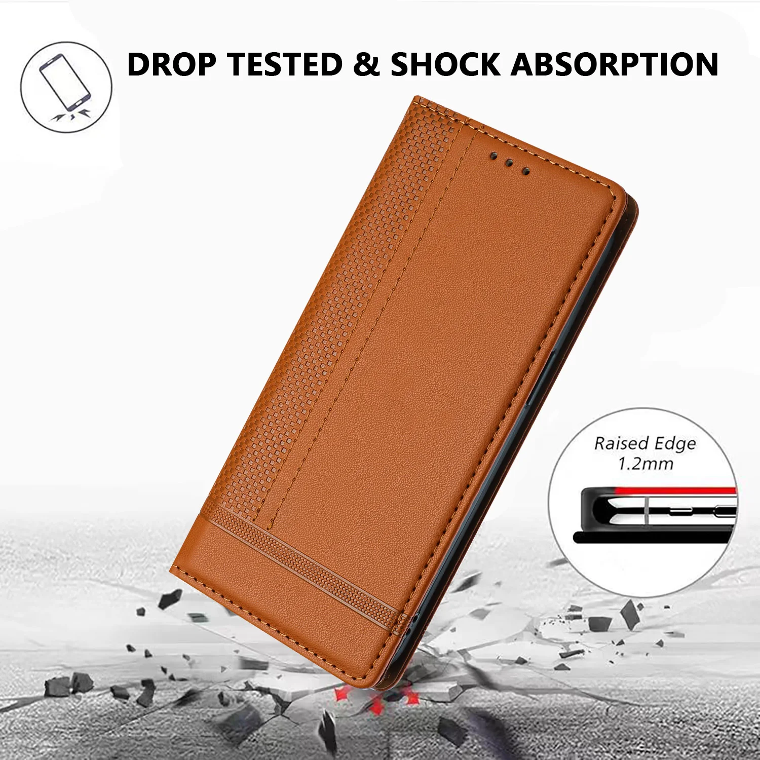 Luxury Retro Matte Flip Wallet Case For OPPO A3 A3X 4g 5g Global A40 4G A40M A60 5G Leather Solid Colors Card Slots Holder Cover