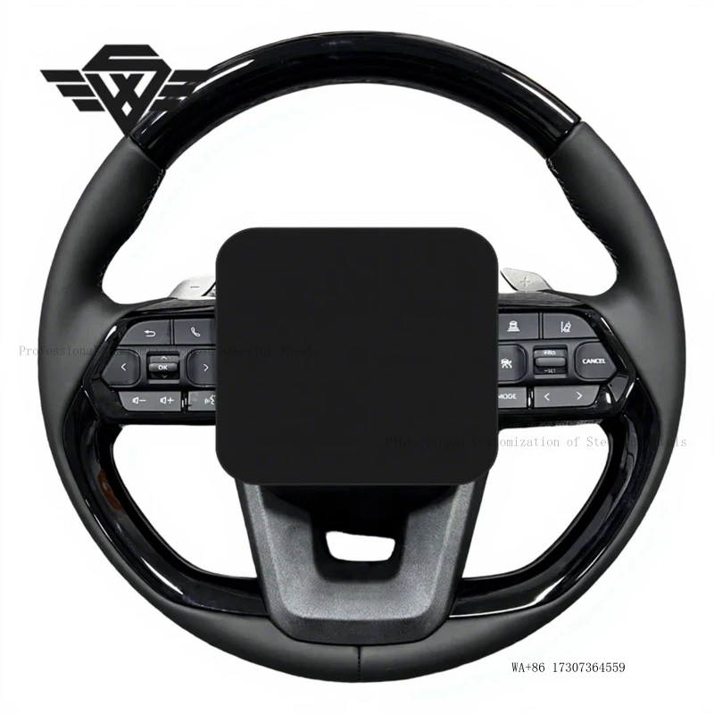 Fit for Toyota LC300 LC200 LC250 GR86 Harrier Noah Camry 8th 9th Premium Peach Wood Custom Steering Wheel