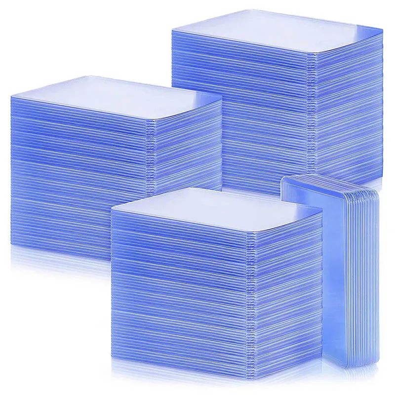 

Top!-180Pcs 35PT 3 X 4 Inch Hard Card Sleeves PVC Clear Protective Sleeves Holder For Baseball/Sports/Trading/Game Card