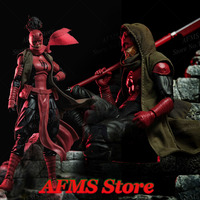 1/12 Scale Collectible Figure Coat Superpowers Daredevil Couple Partners Windbreaker Scarf Fit 6\
