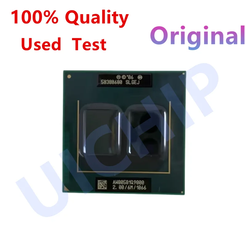 original Q9000 2.0GHz 6MB 1066MHz quad-core PGA478 suitable for GM45 PM45 CPU processor