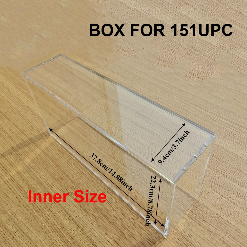 DISPLAY BOX Voor POKE Acryl Stofdicht Booster Show Case ETB Bescherming Poke Box Protector Transparant Plastic Acryl Case - afbeelding 1