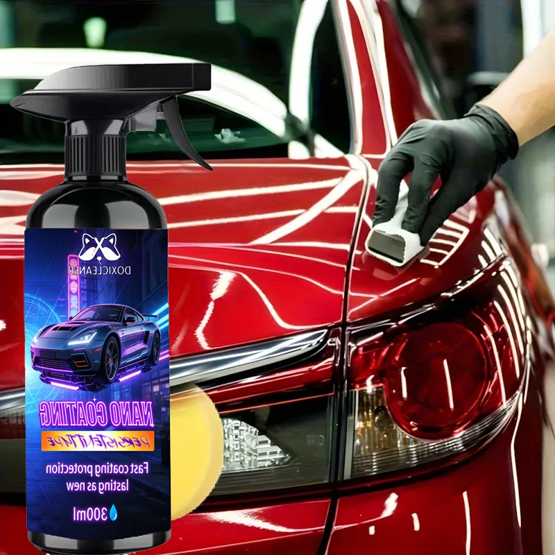 Nano recubrimiento cerámico para automóvil 3 en 1 |   Cera de pintura para pulir capa impermeable duradera, líquido para revestimiento de automóviles, revestimiento para automóviles Sp, belleza para automóviles