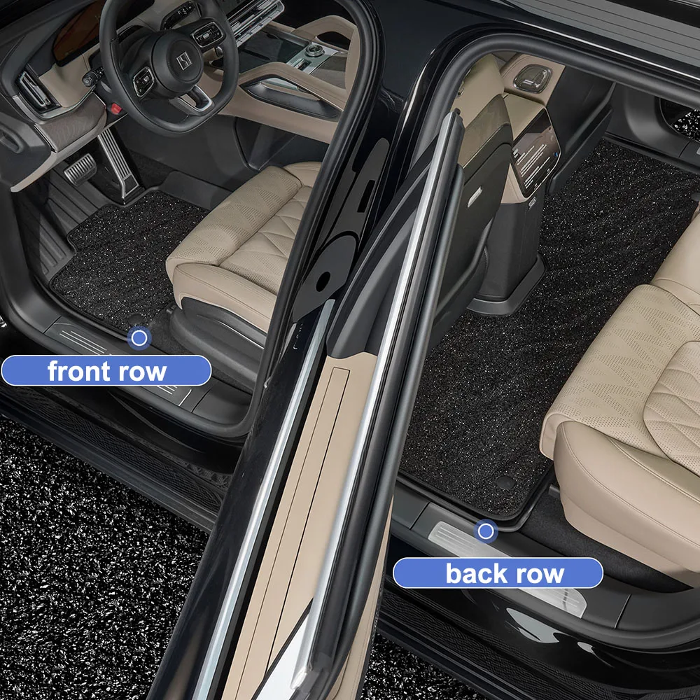 Full Surround TPE Foot Pad Interior Accessories Fit For ZEEKR 8X Starry Sky Double Layer Carpet Anti Fouling And Wear-resista
