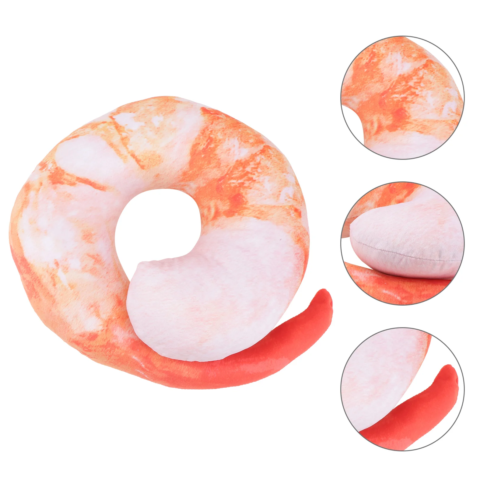 Simulation Shrimp Stuffed Plush Toy Realistic Marine Animals Throw Pillow Cushion shrimp plush toy