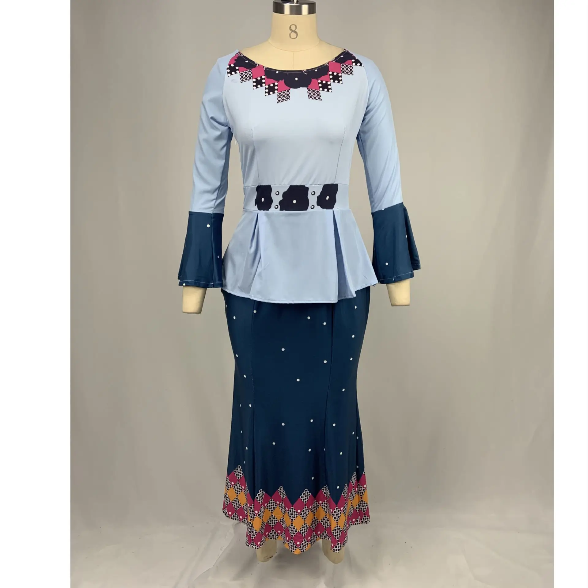 S-5XL Plus Size African Long Dresses For Women 2023 African Clothes Africa Dress Dashiki Ladies Clothing Ankara Africa Dress