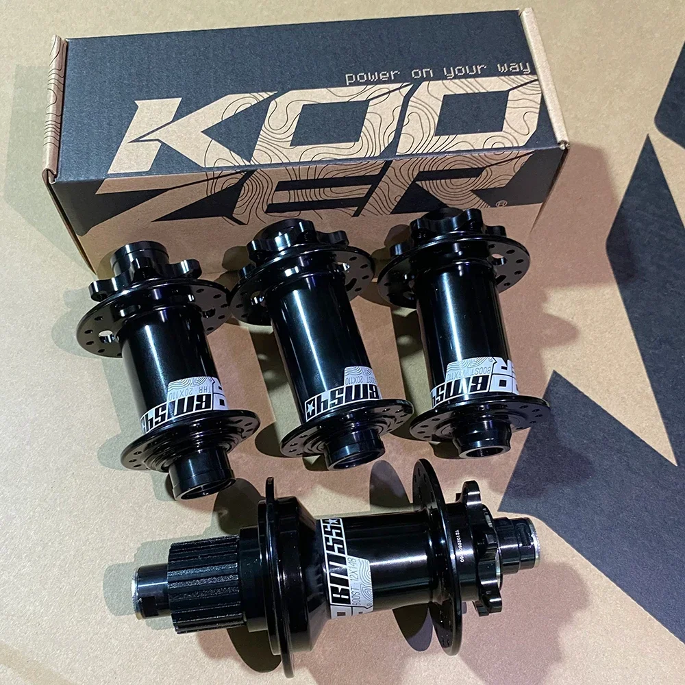 Koozer BM540 550 Heavy AM FR E-bike MTB Bicycle Hub 15x110 20x110 Boost MS 12S TA 32 Hole 6 Bolts Micro Spline 12 Speed 12x148mm