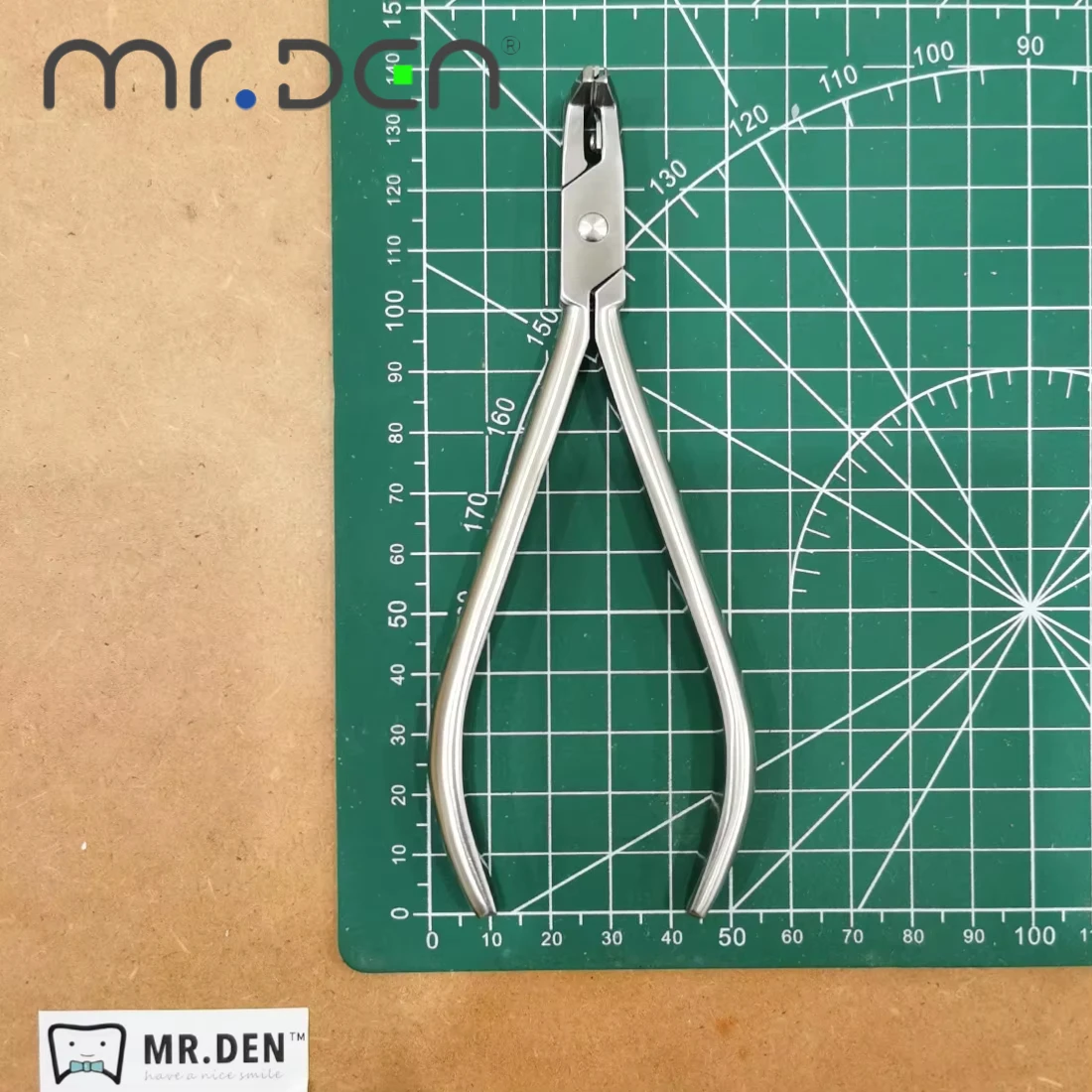 MR DEN كماشة تقويم الأسنان عالية الجودة شقة البعيدة نهاية القاطع أدوات قطع الأوعية الدموية لأسلاك قوس تقويم الأسنان