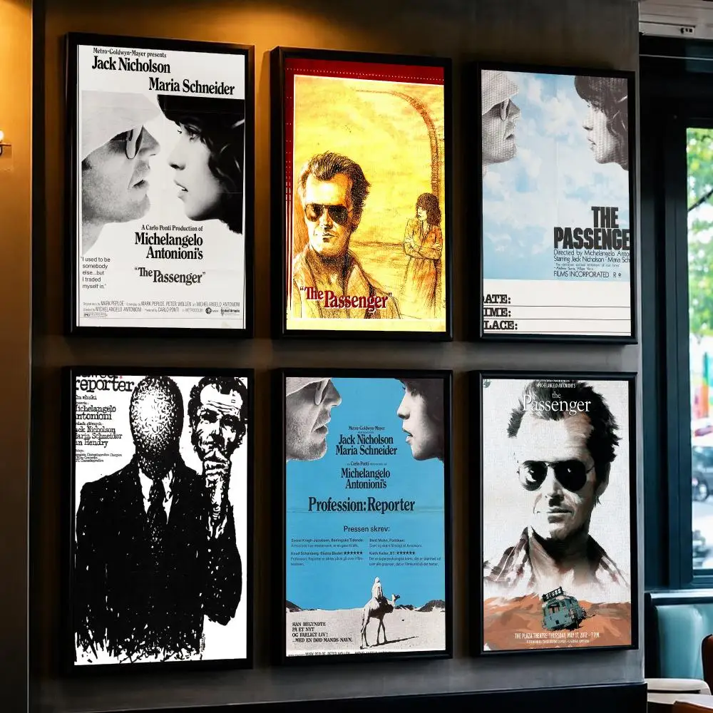 classic movie T-The Passenger-R Poster Removable Wall Sticker for Home Cafe Bar Office Interior Decor