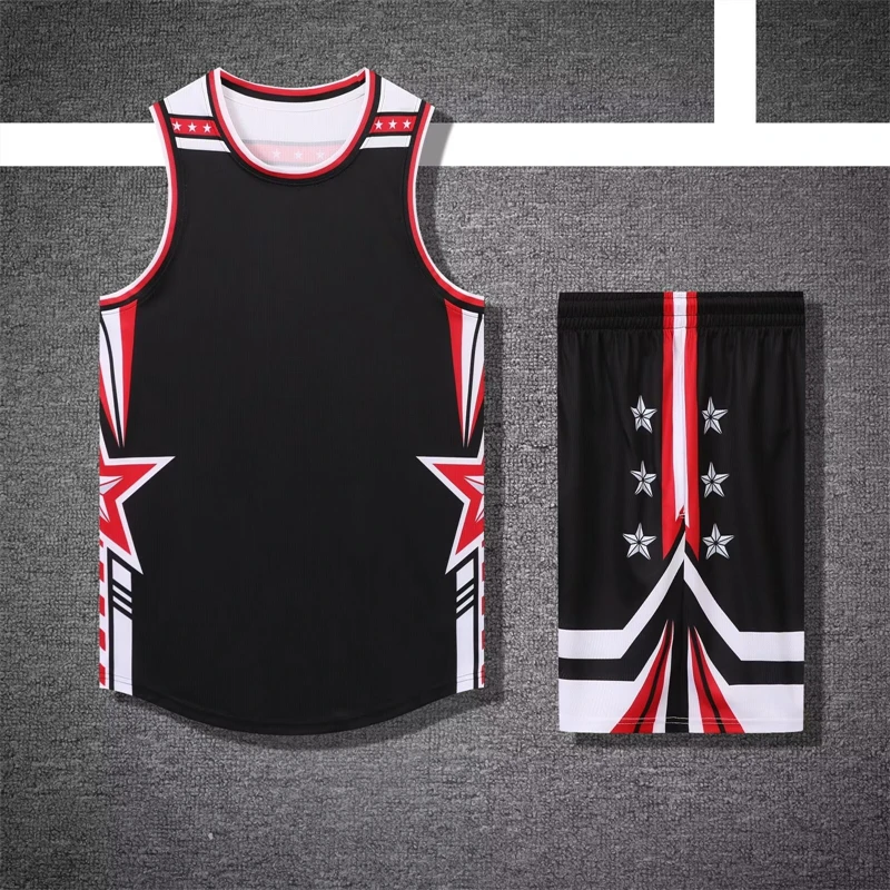 Adult Kids Basketball Jersey Sets Children Men Sports Clothes Basketball Training Vest Shorts Suits Basketball Team Uniforms