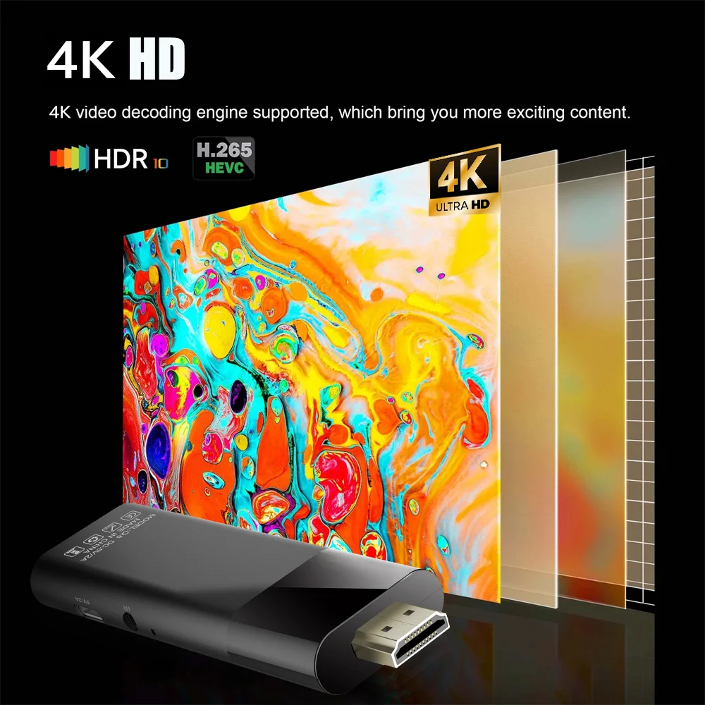 جهاز استقبال للتليفزيون أندرويد 10 HD 4K ثنائي واي فاي 2.4G&5G Google TV Voice Allwinner H313 رباعي النواة Cortex A53 3D NETFLIX Youtube Q6 BT5.2