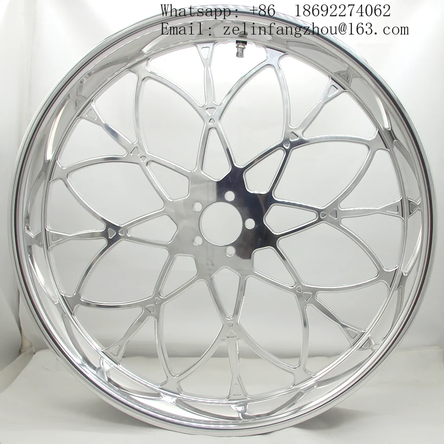Forged Aluminum Motorcycle Wheel Fit Touring 2008-2024 Dual Disc ABS High-End Custom