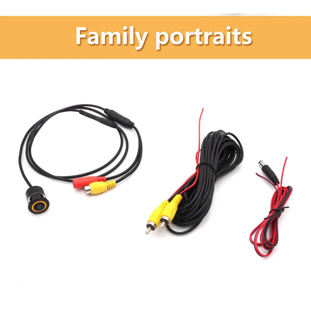 Smartour AHD 1080 سيارة ديناميكية كاميرا الرؤية الخلفية سيارة عكس عدسة عين السمكة الذهبية للرؤية الليلية مقاوم للماء كاميرا تعقب عالمية