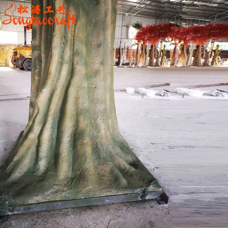 Imagem -06 - Banyan Tree Artificial para Jardim ao ar Livre Banyan Tree Parque Temático Plantar Árvores Alta Simulação Custom Songtao