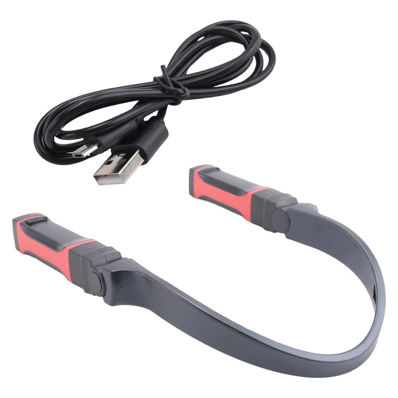 Detachable Neck Light Rechargeable, LED Work Light With Magnetic Base, Hands Free Mechanic Light, Around Neck Easy To Use-AT64