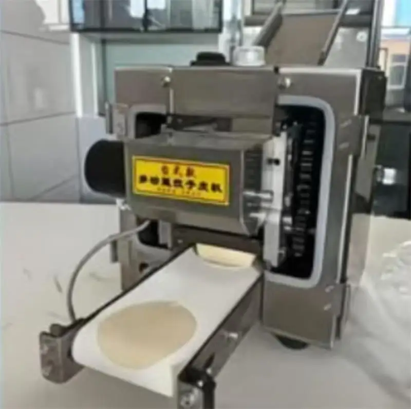 

Automatic Dumpling Wrapper Machine Wonton Jiaozi Skin Rolling Chaos Leather Slicer 220V 110v Dumpling Maker Machine