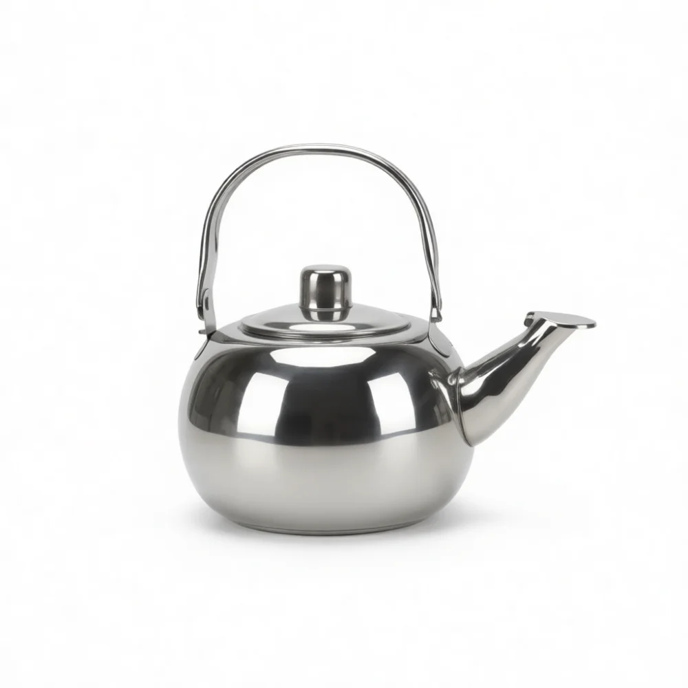 Thickened Stainless Steel Tea Kettle Large Capacity Boiling Water Pot Durable Teapot Kitchenware For Home Restaurant