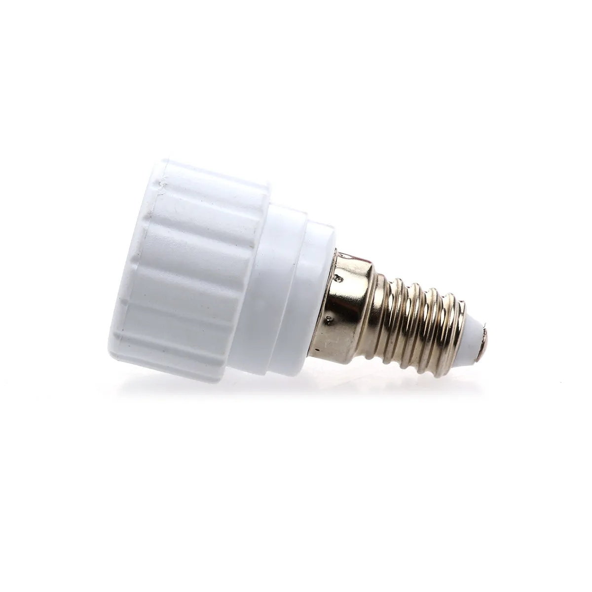 10Pcs E14 to Gu10 LED Bulb Base Screw Socket Adapters Durable Pbt Material Easy Use Light Socket Converter