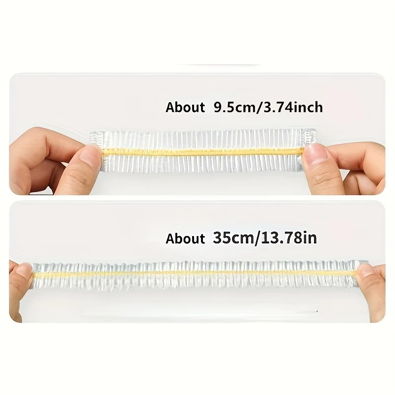 100pcs Wrap Disposable Food Cover,Elastic Food Bowl Protective Covers,Fruit Fresh-keeping Plastic Bag,Fruit Vegetable Cover image 3