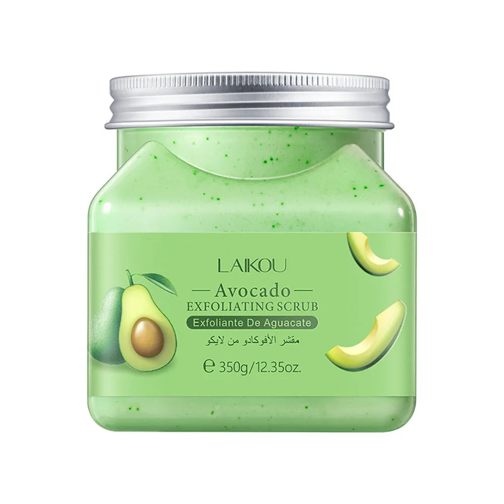 

LAIKOU 350g Exfoliating Body Scrub, Deep Cleansing Nourishing Scrub with Calendula, Softening Dead Skin Remover for Glowing Skin