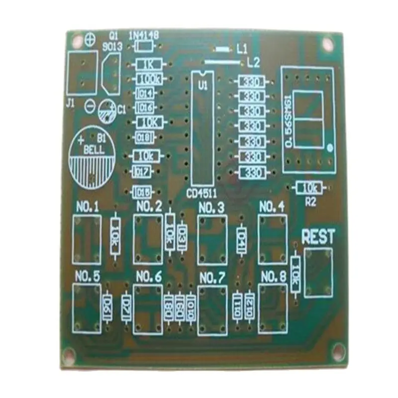 1 pz CD4511 risposta ottale/spazio scheda PCB