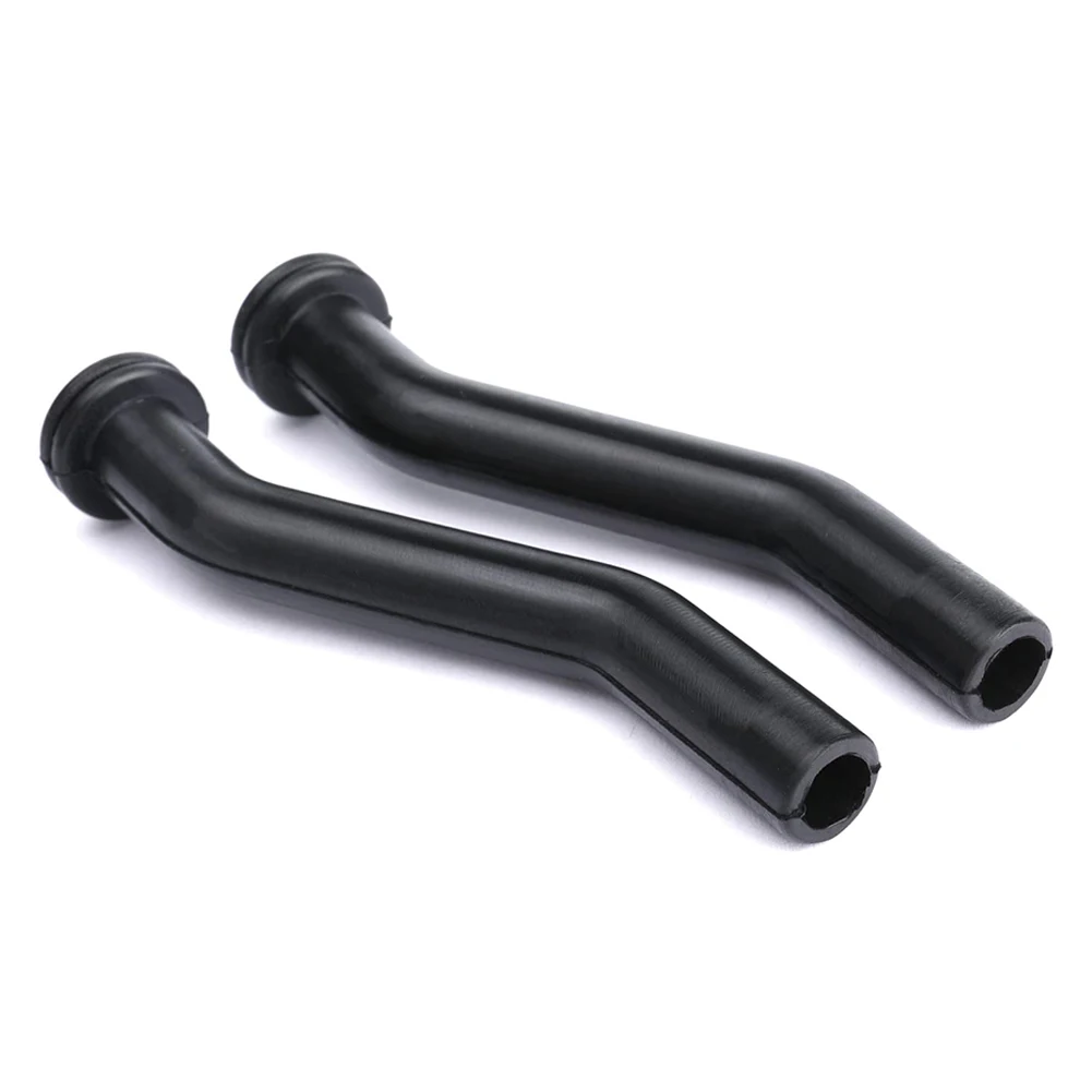 Lawn Mower Parts Vacuum Hoses 2pcs 593998 For 596163 Lawn Mower Vacuum Hoses Vertical Engines Easy Installation
