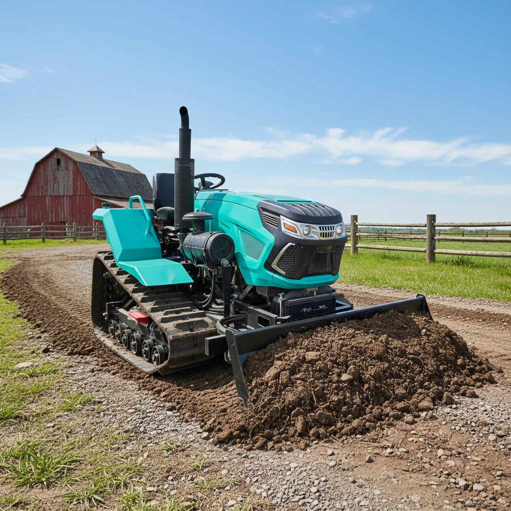 

35HP Multi Functional Crawler Tractor Front Loader EPA Approved For Agriculture Garden Construction