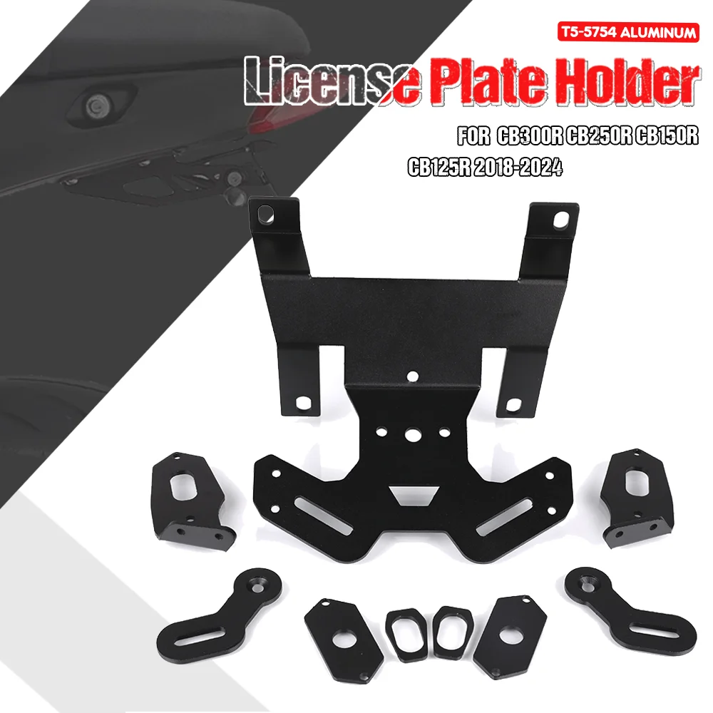 FOR HONDA CB300R CB250R CB150R CB125R 2018-2024 License Plate Holder Rear Tail Tidy Fender Eliminator Motorcycle CB300 R CB 250R