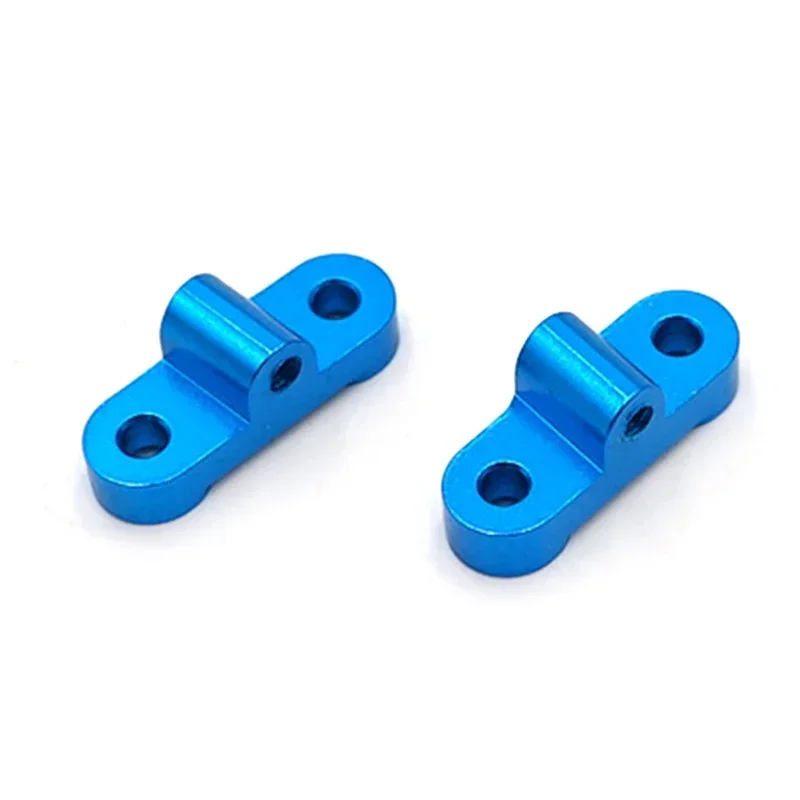 2PCS Metal Rear Lever Fixing Mount Push Rod Fixed Seat Upgraded Pull Rod Holder for FY-01/02/03 Wltoys 12428 12423 1/12 RC Car