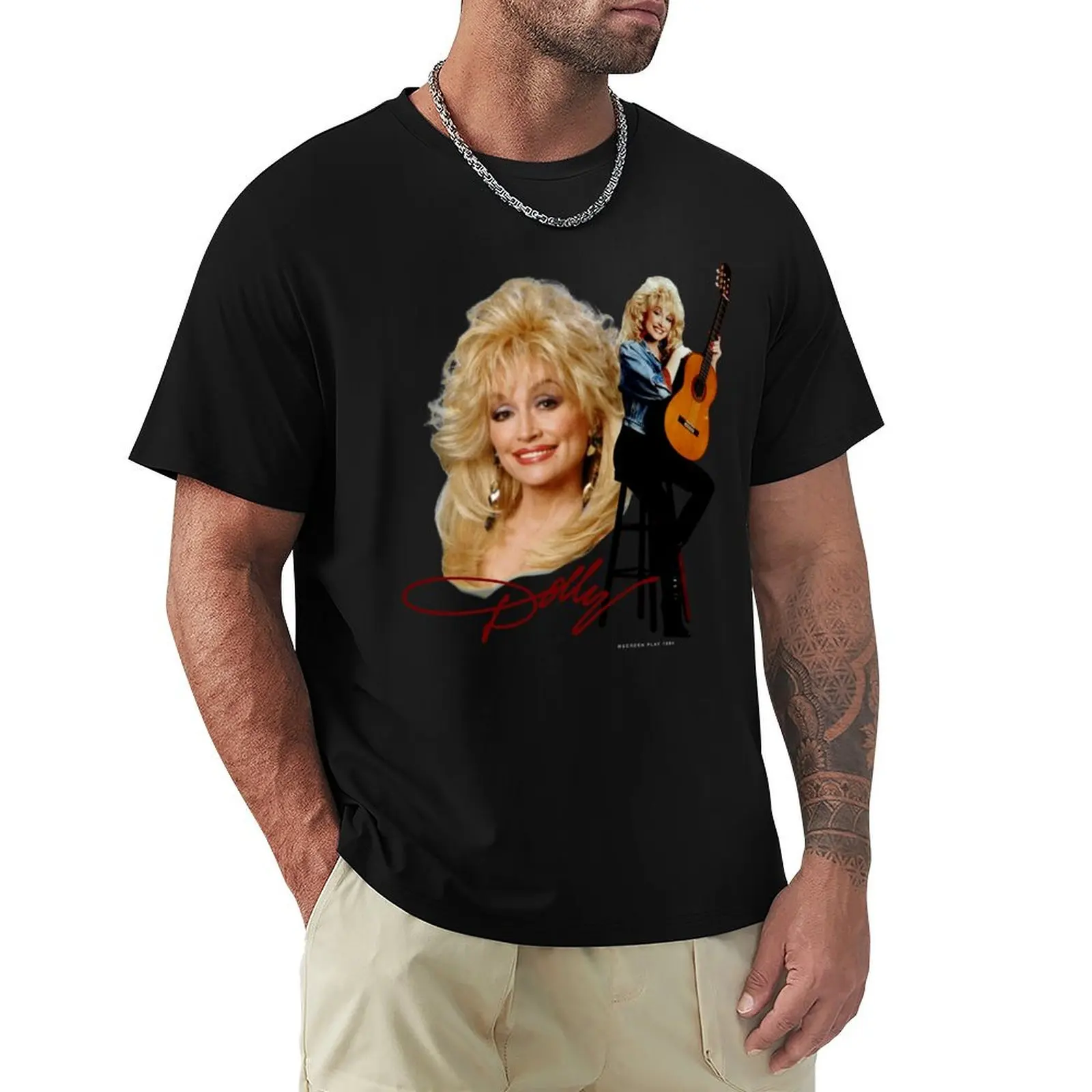 Rare Vintage 90’s 1994 Dolly Parton T-Shirt t shirts for man pack cotton T-Shirt