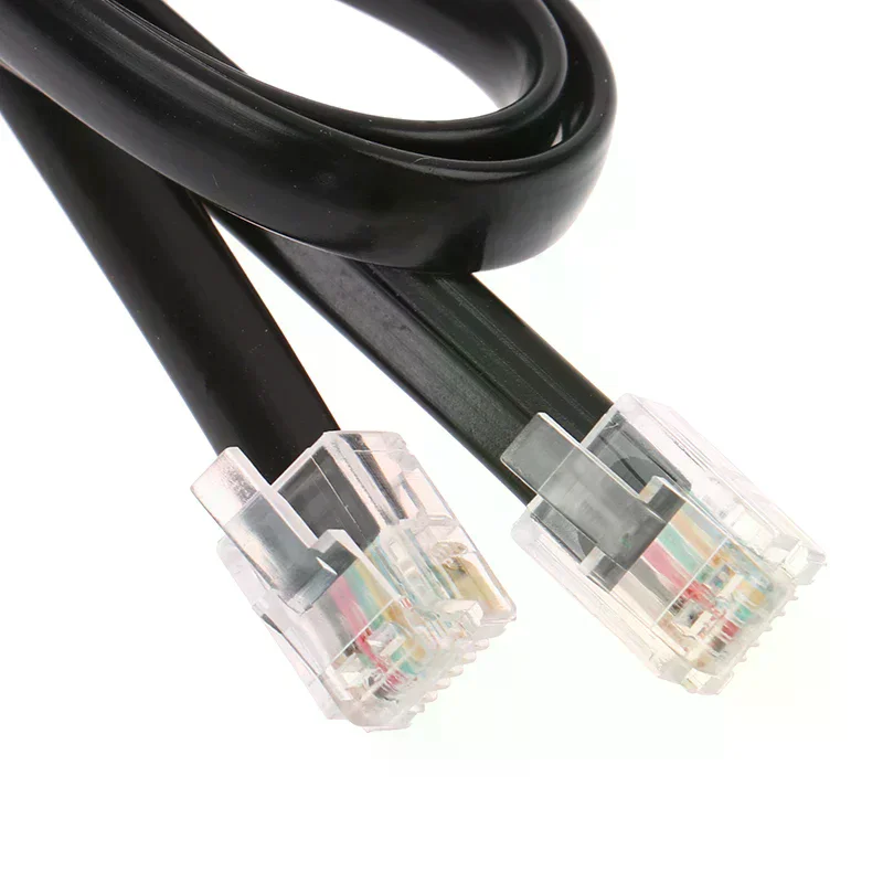 RJ12 6P6C ST-4 ST4 Autoguide Camera Cable For Ioptron Auto Guide iEQ30 Ieq45 Kabel Crystal Head Telephone Jumper Flat Wire