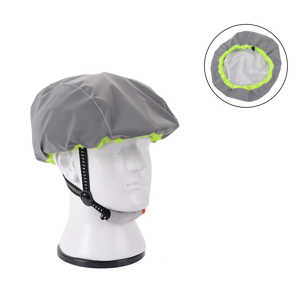 1-delige fietshelm regenhoes fiets fietshelm hoes fietsen waterdichte reflecterende helm waterhoes praktische accessoires