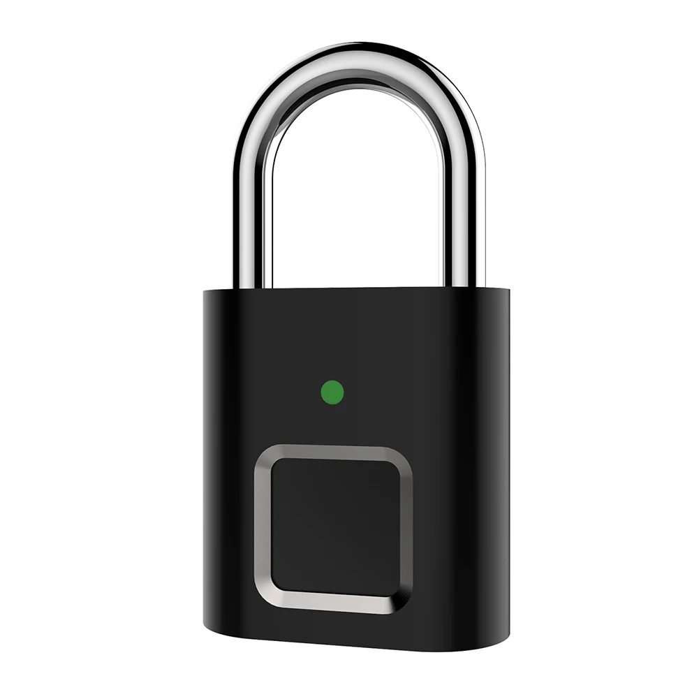 Anytek L34 Mini Fingerprint Padlock USB Rechargeable Keyless Door Suitcase Lock